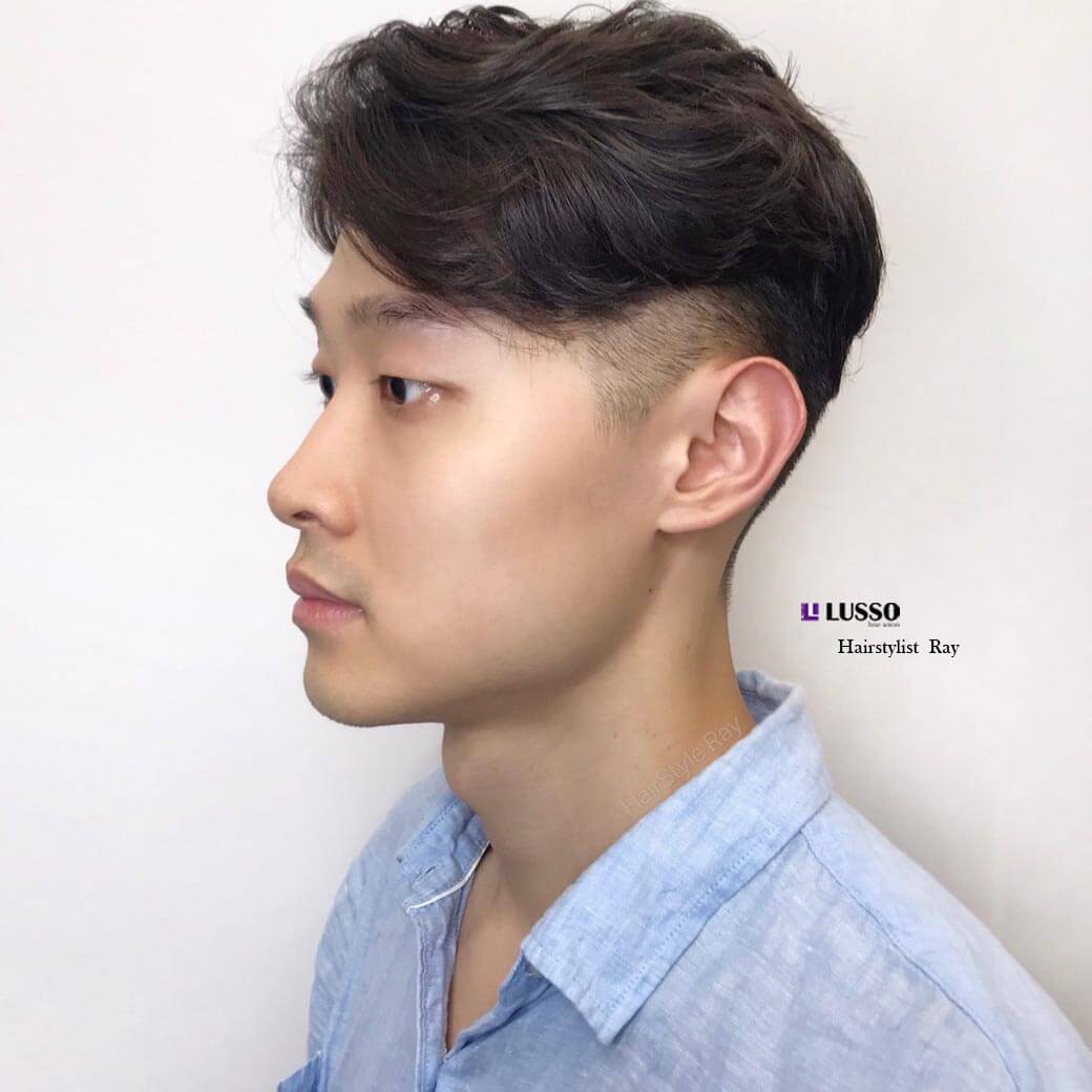 Ray_男生髮型-燙髮染髮剪髮
