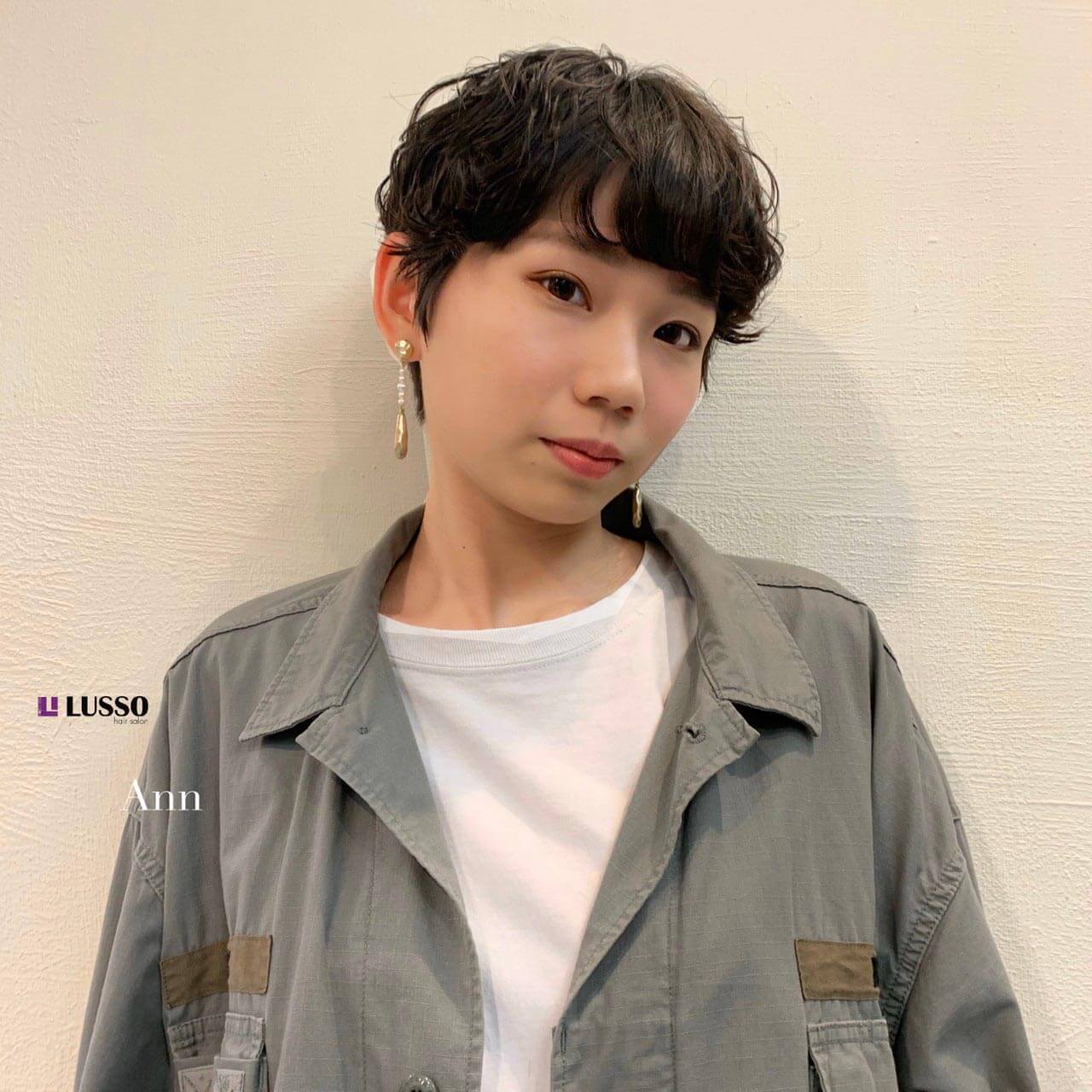 短髮燙髮 風格 髮型師Ann