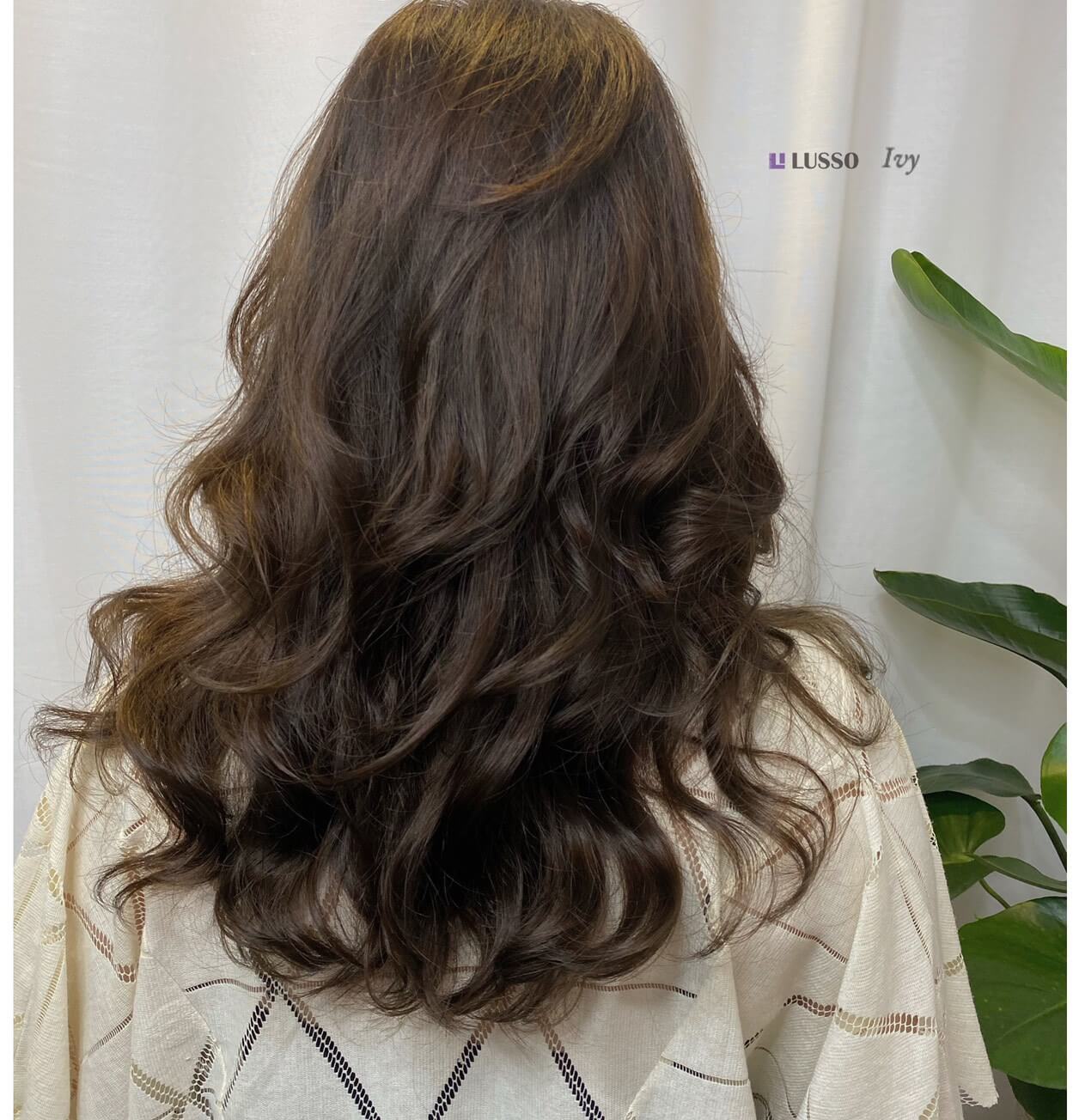 減齡韓系燙髮 髮型師 Ivy #茶棕色