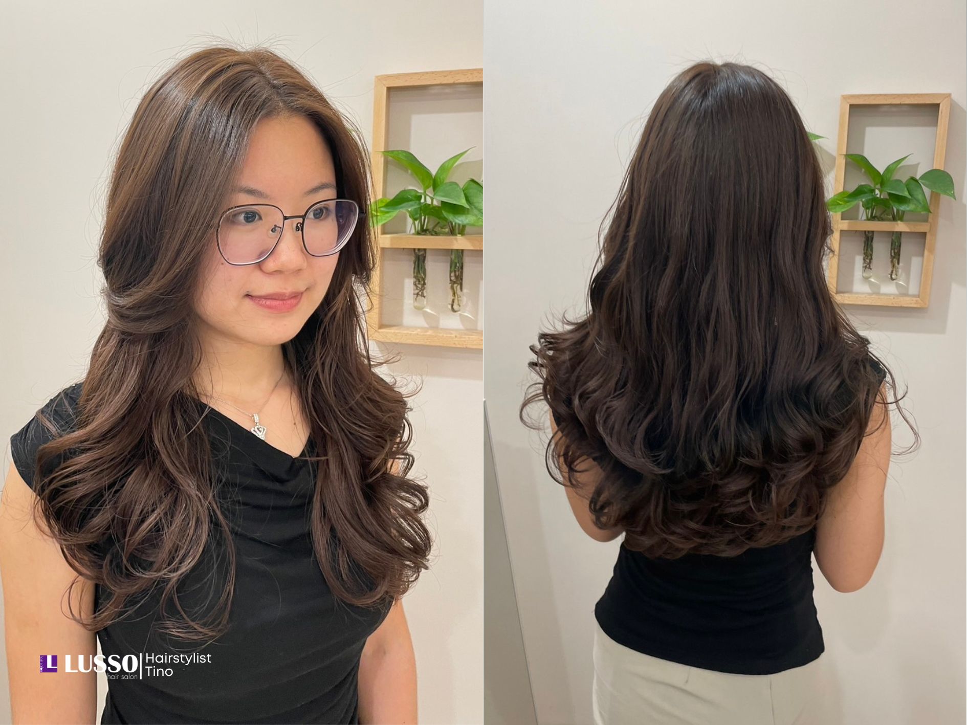 Tino 自然大捲、千金復古卷、 大人系、成熟性感風